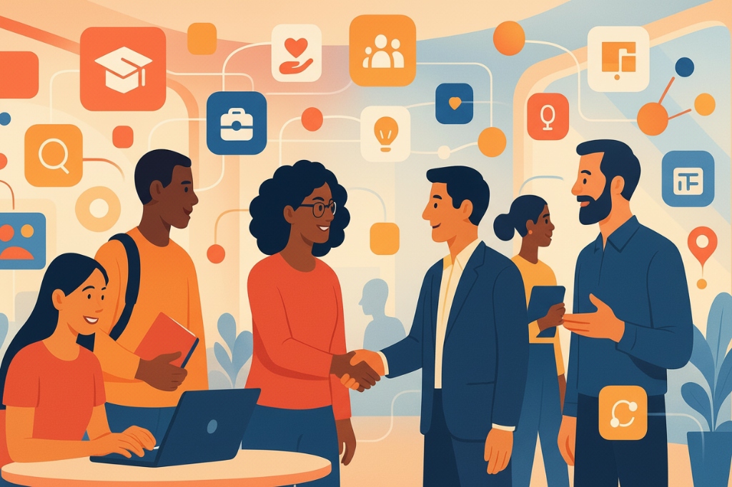 Discover Hub Illustration